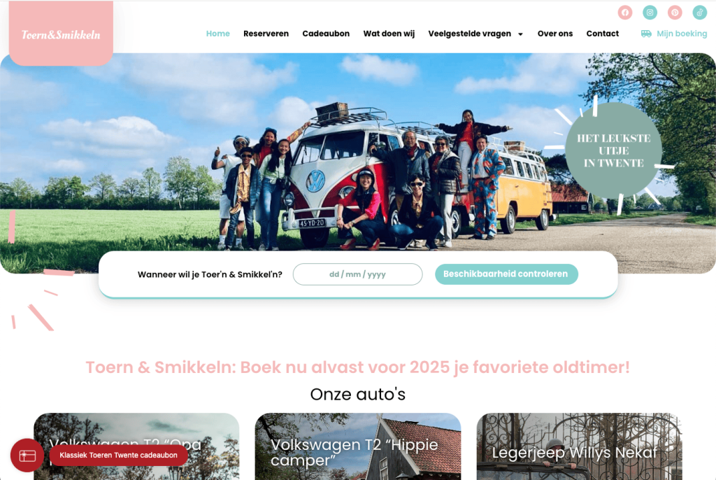 Toeren smikkelen case